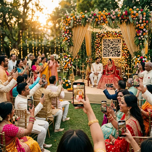 How to Collect Photos from Wedding Guests Without a Shared Album Nightmare