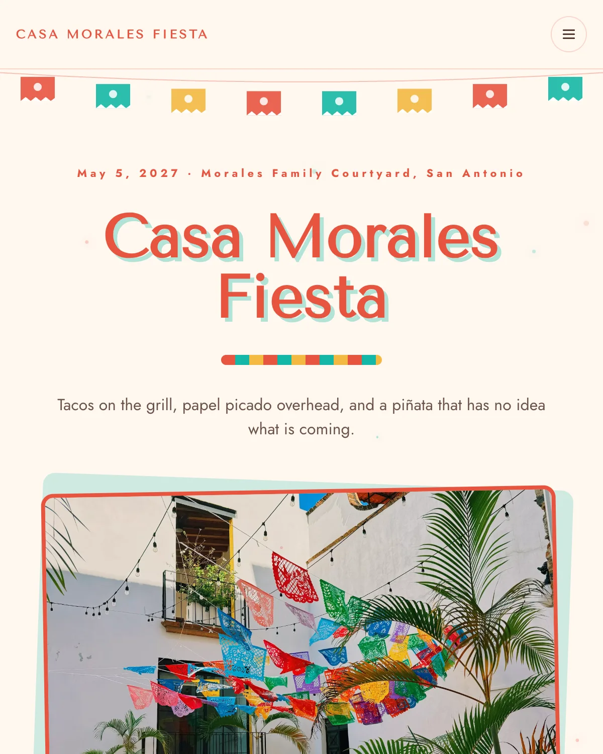 Fiesta template preview
